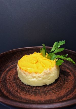 Фото Морковно-картофельное пюре с пармезаном🎉.
