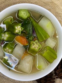 Foto resep Sayur Asam Okra Buah Kundur