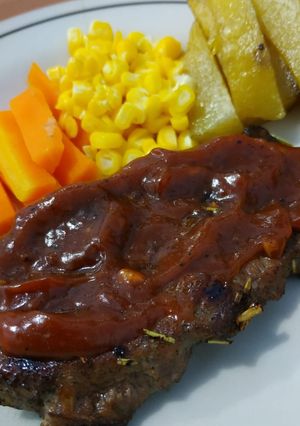 Foto resep Beef Steak Barbeque