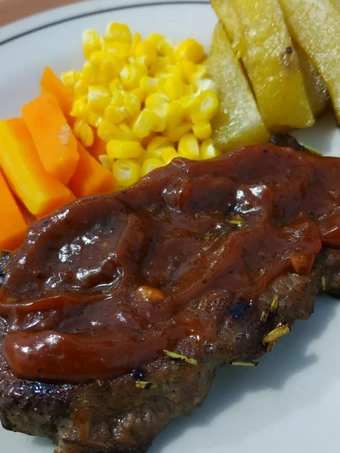 Langkah Gampang Membikin Resep Beef Steak Barbeque yang Menggugah Selera Anti Ribet, Sempurna