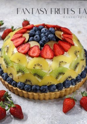 Foto resep Fantasy Fruits Tart