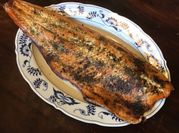 A picture of grilled asparagus