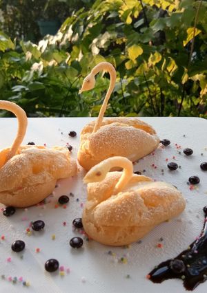 Foto resep Soes angsa vla ekonomis
