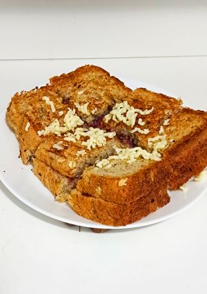 Foto resep Roti Gandum panggang isian Manis