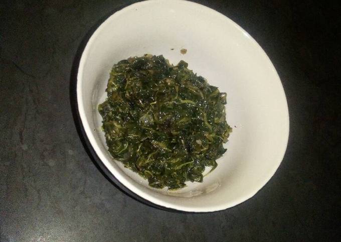 Easiest Way to Make Gordon Ramsay Umrogo(wild spinach)imbuya