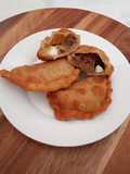 Empanadas fritas de pino
