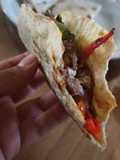 Tacos con vegetales asados