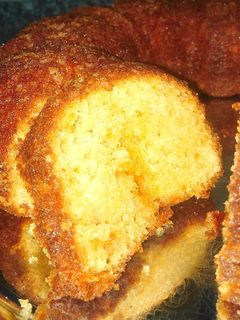 صورة لوصفة كيكة الحليب الساخن