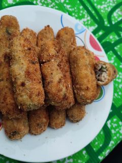 Una foto de Croquetas de res🥩