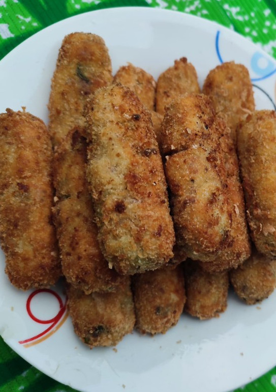 Una foto de Croquetas de res🥩