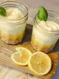 Lemon Basil Cream Tiramisu