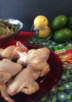 Una foto de Alitas de pollo a la barbacoa
