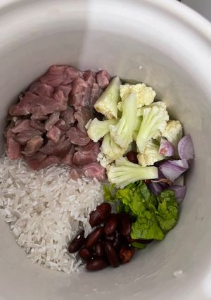 Foto resep MPASI 6M+ DAGING SAPI KACANG MERAH