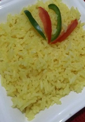 A picture of Tumeric Rice.