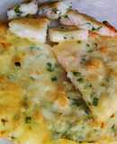 Bánh hẹ chiên nhân tôm_BLW