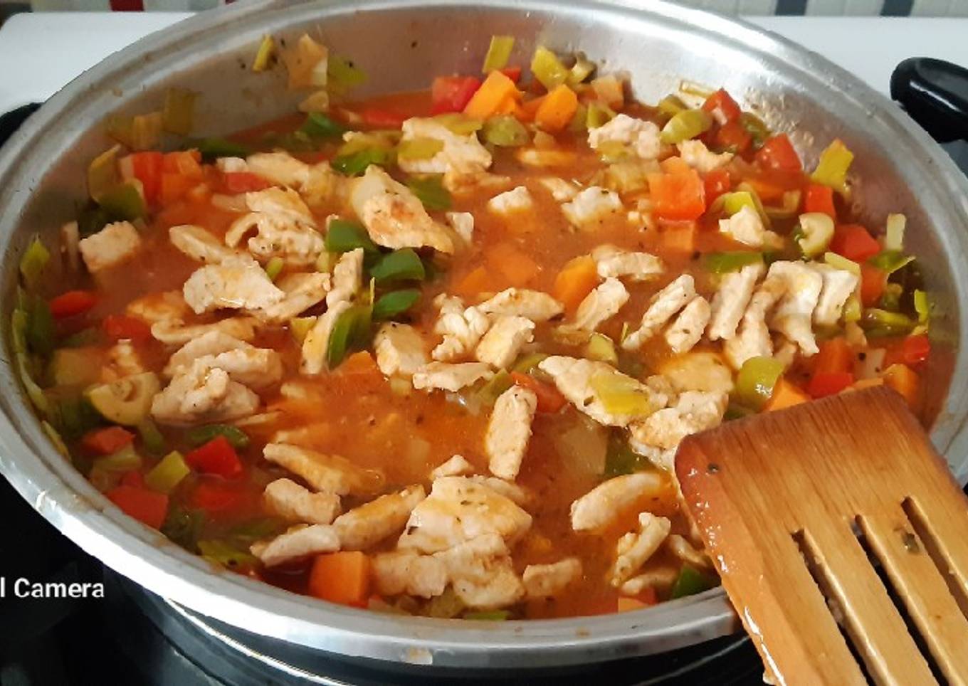 Carne guisada con verduras