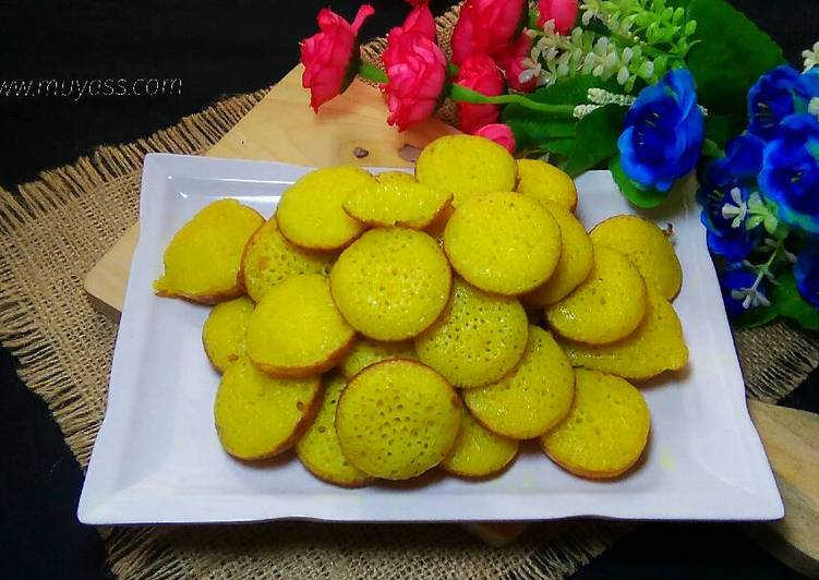 Bahan-bahan Bika Ambon Ekonomis 2 Telur #enakanbikinsendiri yang nikmat dan Mudah Dibuat