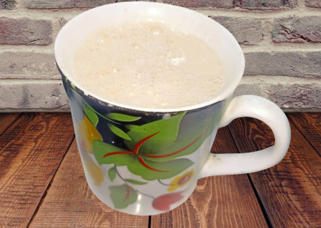 Frothy coffee
