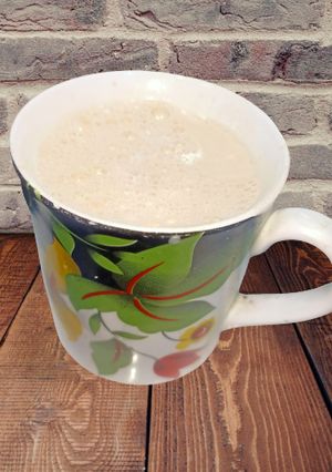 A picture of Frothy coffee.