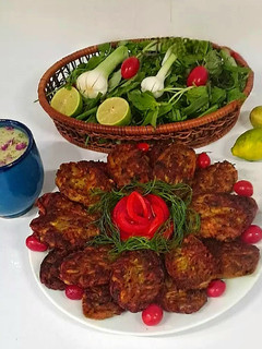 عکسی از دستور کتلت گوشت با عطر ترخون