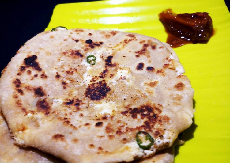 Recipe of Perfect Paneer paratha
