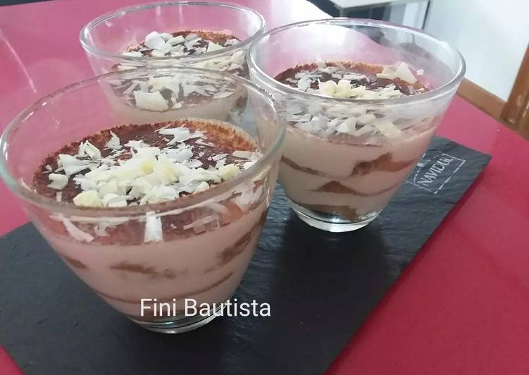 Saludable tiramisú