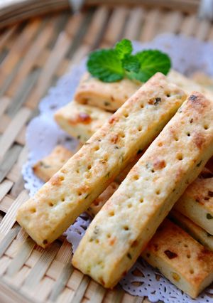 香蔥起司胡椒餅乾 的食譜成品照片