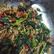 Tumis Daun Pepaya Teri