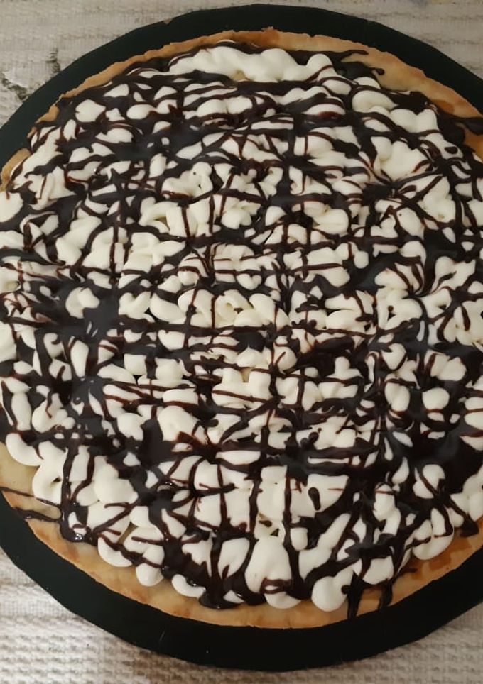 Una foto de Tarta de Banana Split