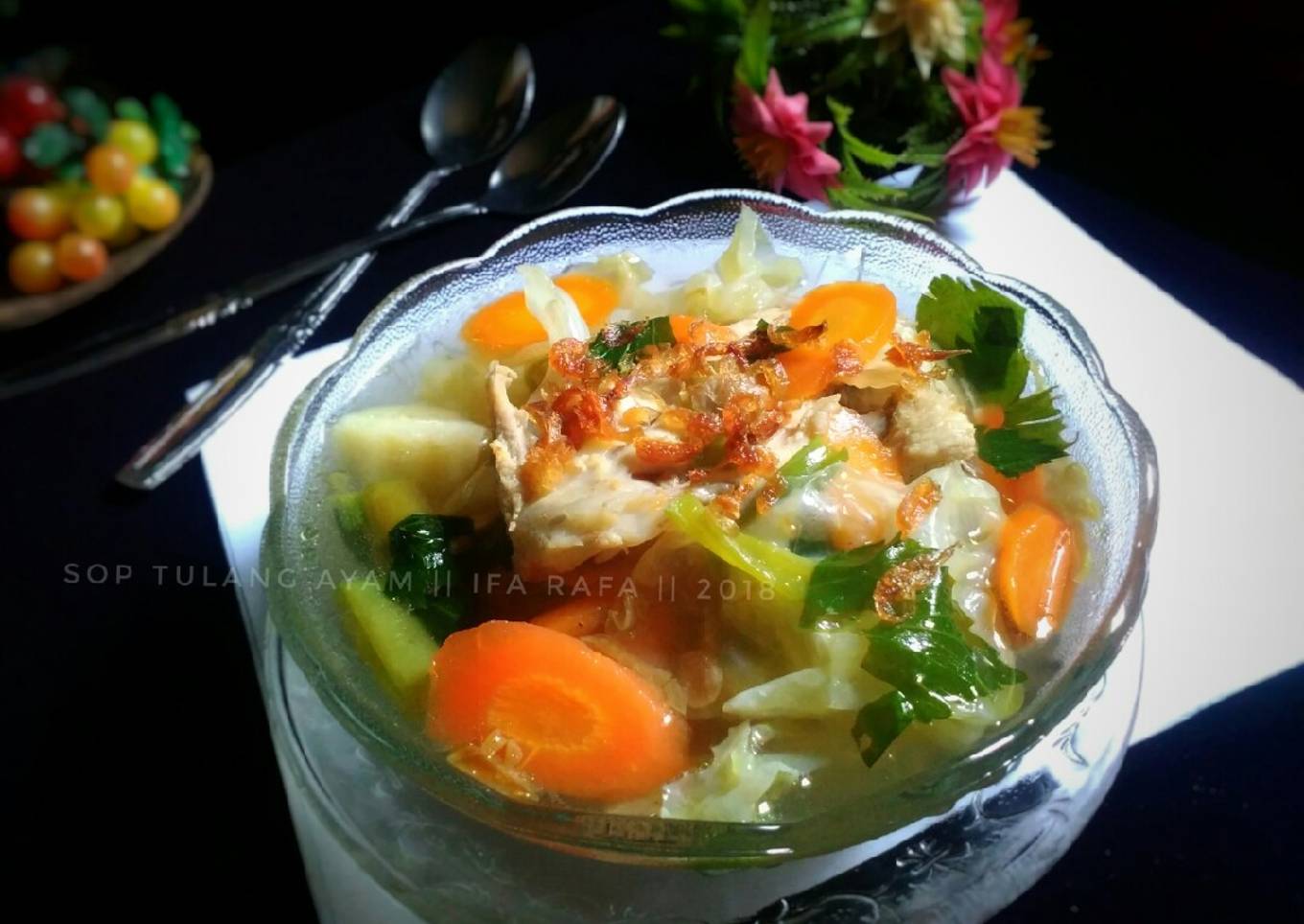 Sop Tulang Ayam (mudah)