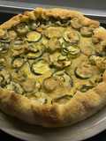 Torta Salata con Zucchine e Feta