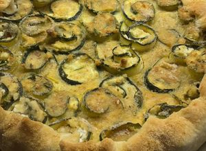 Foto di Torta Salata con Zucchine e Feta
