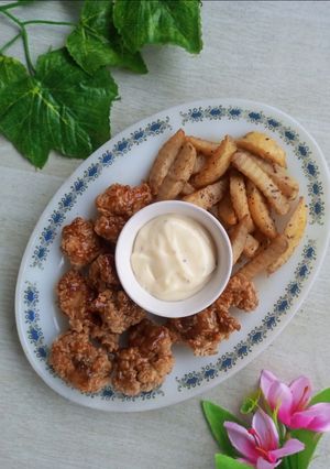 Foto resep Spicy Honey Garlic Chicken