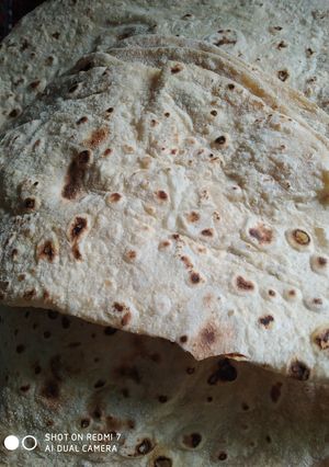 صورة لوصفة خبز شراك