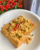 Đậu Hũ Chiên Chà Bông Mắm Hành