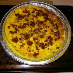 A picture of Quiche (w/out crust).