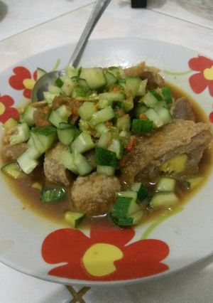 Foto resep Empek empek udang rebon