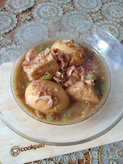 Foto resep Semur telur tahu