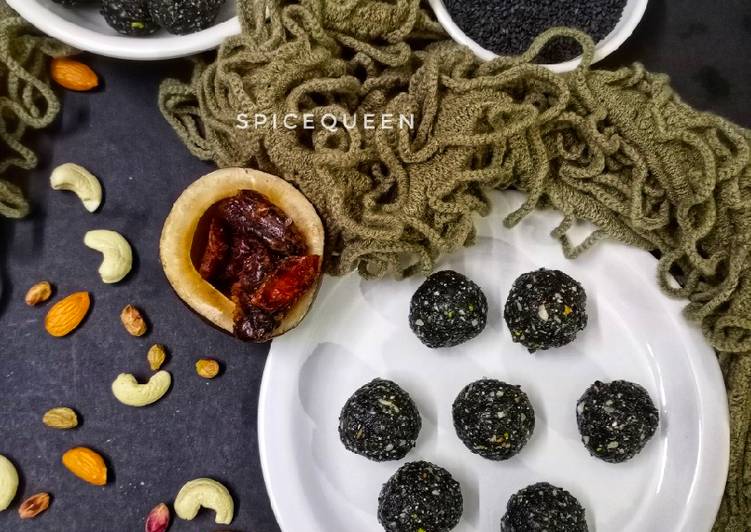 Recipe of Speedy Black Sesame Seed Kachariyu