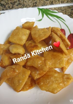 صورة لوصفة مقرمشات خفيفه 😋