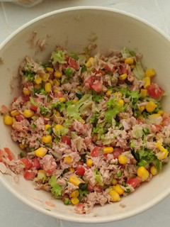 Una foto de Ensalada de atún