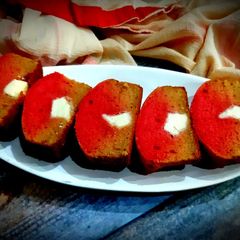 A picture of Red velvet cupcakes.