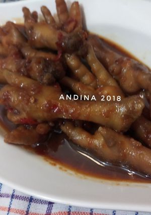 Foto resep Ceker Masak Kecap