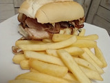 Sándwich de pollo gourmet