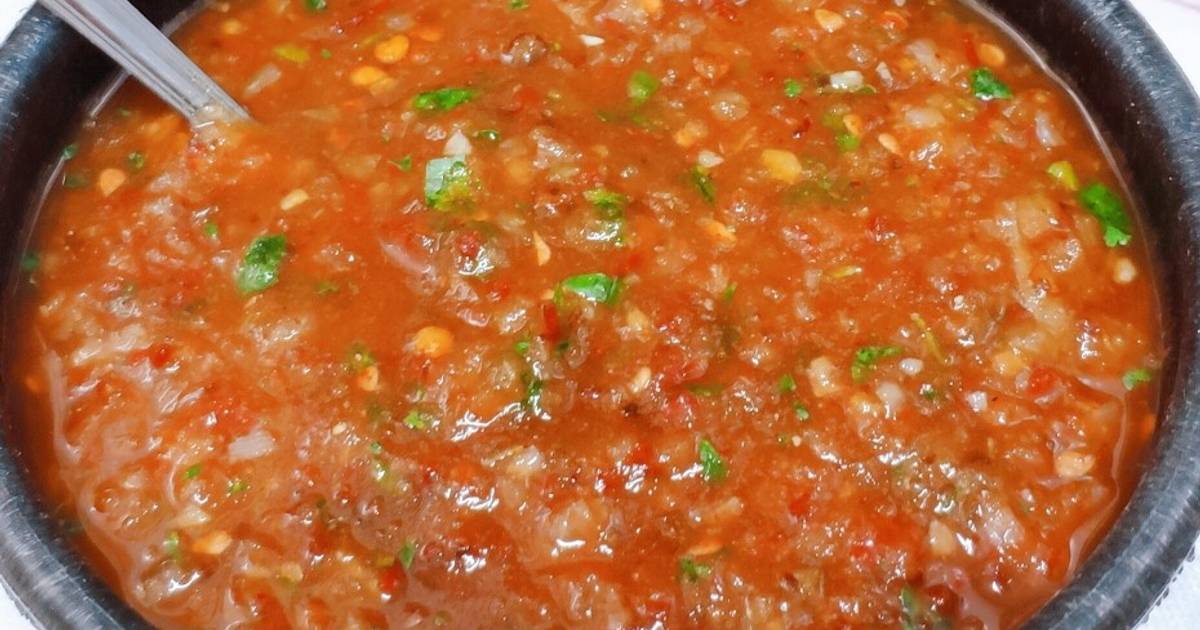 Salsa Roja con Chipotle! Receta de Endúlzate con Eu Cookpad