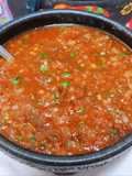 Salsa Roja con Chipotle!
