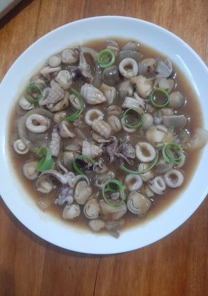Foto resep Cah cumi jamur