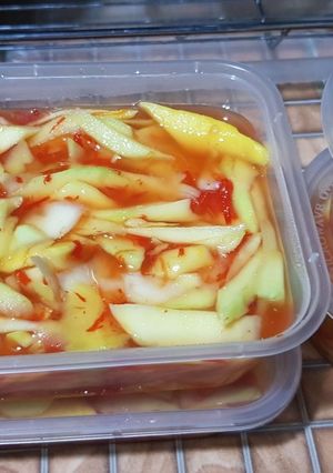 Foto resep Asinan mangga by mamahneng