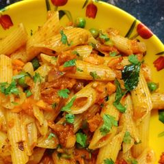 A picture of Desi Pasta.