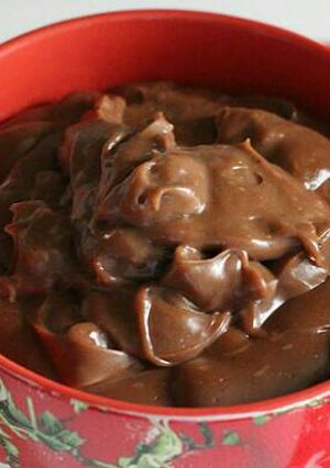 Una foto de Crema pastelera de chocolate